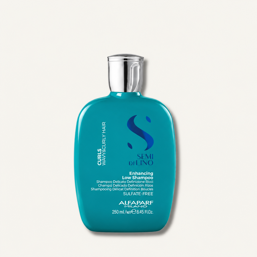 Shampoo para rizos Semi di Lino Curls Enhancing Low Shampoo Alfaparf Milano – Definición e hidratación 250 ml
