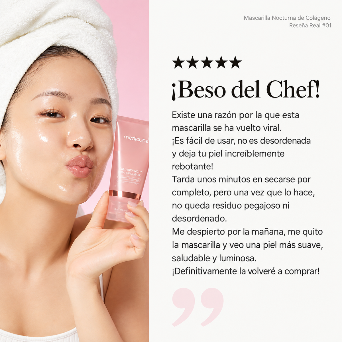 Mascarilla Collagen Night Wrapping Mask