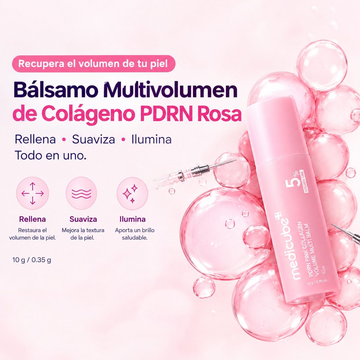 Bálsamo Facial PDRN Pink Collagen Volume Multi Balm