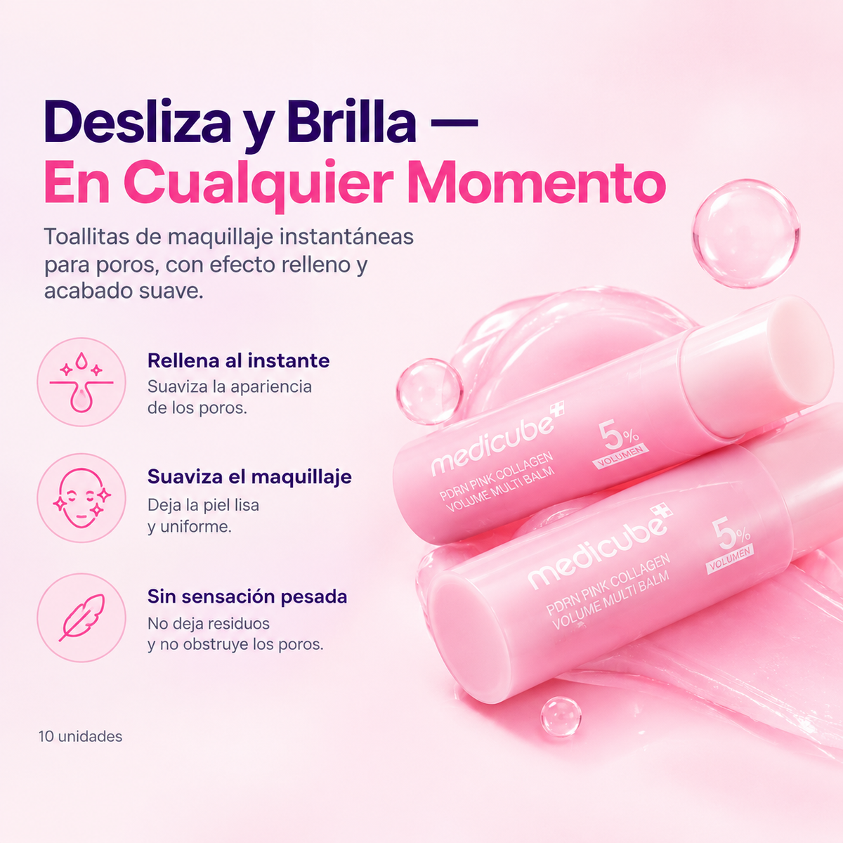 Bálsamo Facial PDRN Pink Collagen Volume Multi Balm