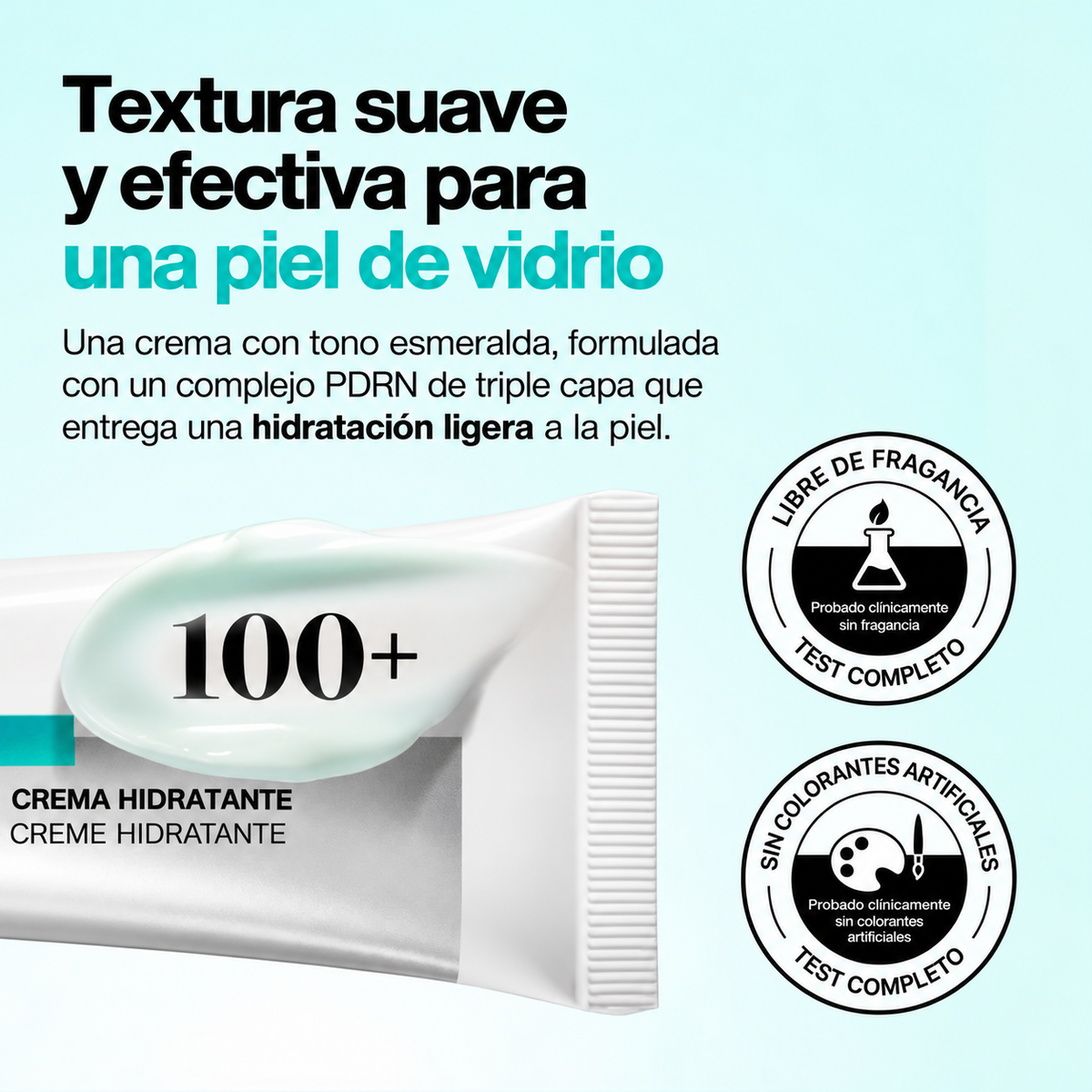 Crema PDRN Hyaluronic Acid 100 Moisturizing Cream Anua – Hidratación y glow 60 ml