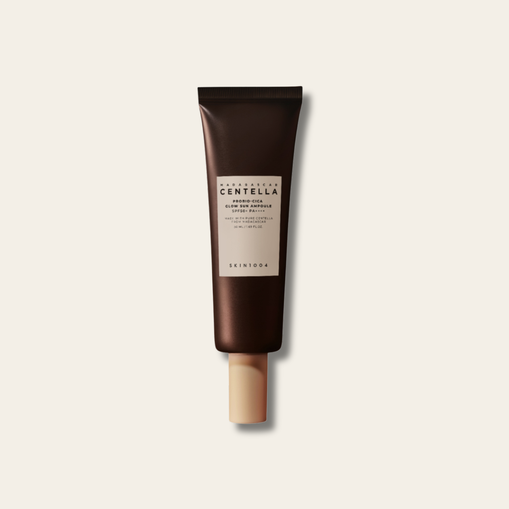 Protector Solar Madagascar Centella Probio-Cica Glow Sun Ampoule SPF50+