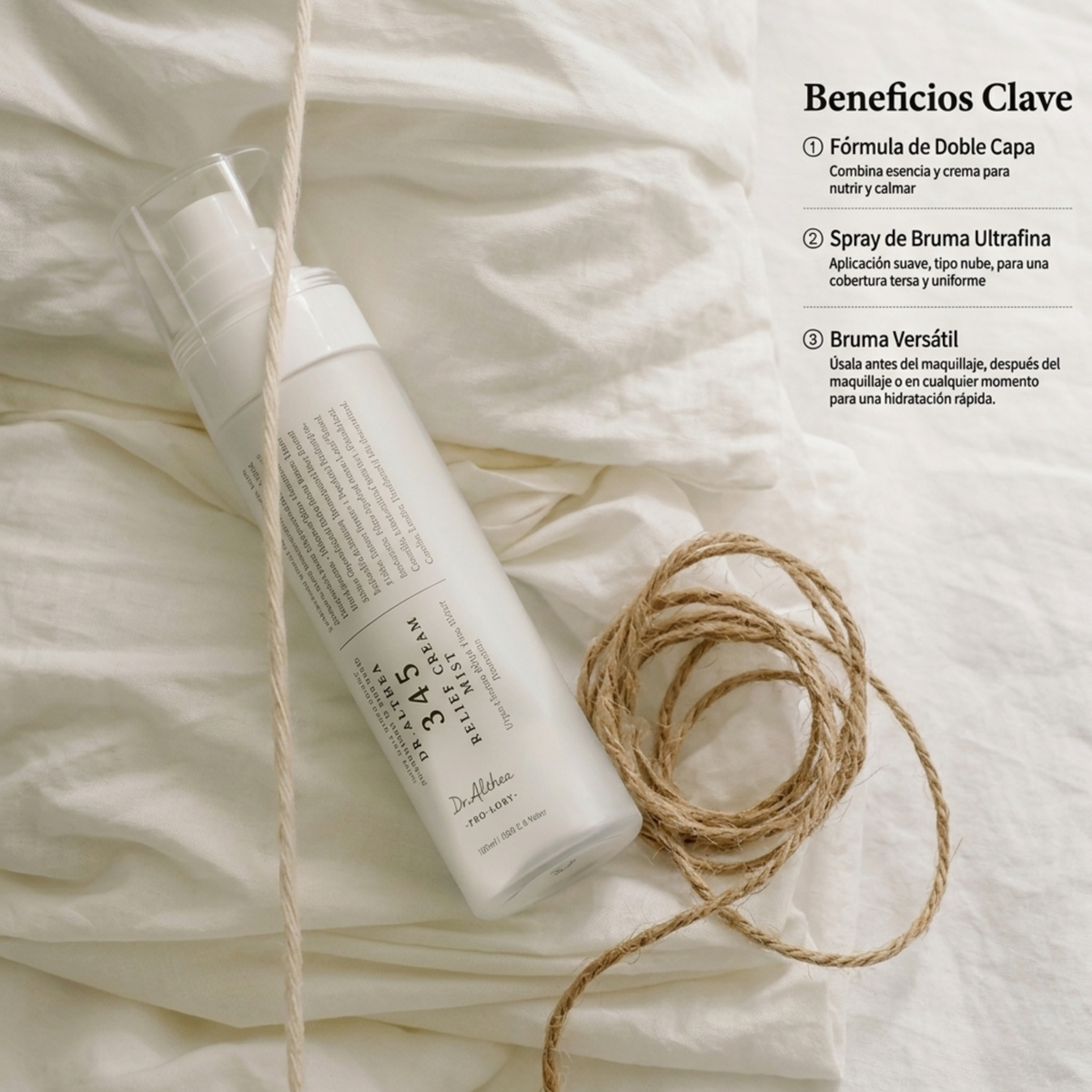 Bruma 345 Relief Cream Mist Dr. Althea – Hidratación y calma 2 en 1 100 ml