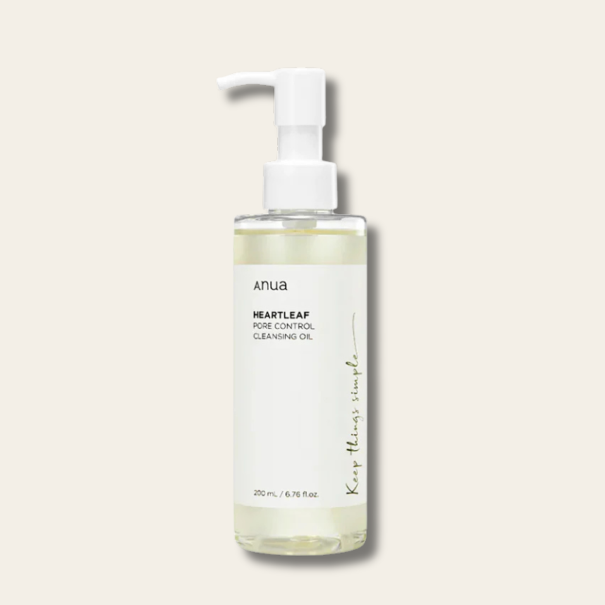 Aceite limpiador Heartleaf Pore Control Cleansing Oil Anua – Desmaquillante y poros 200 ml