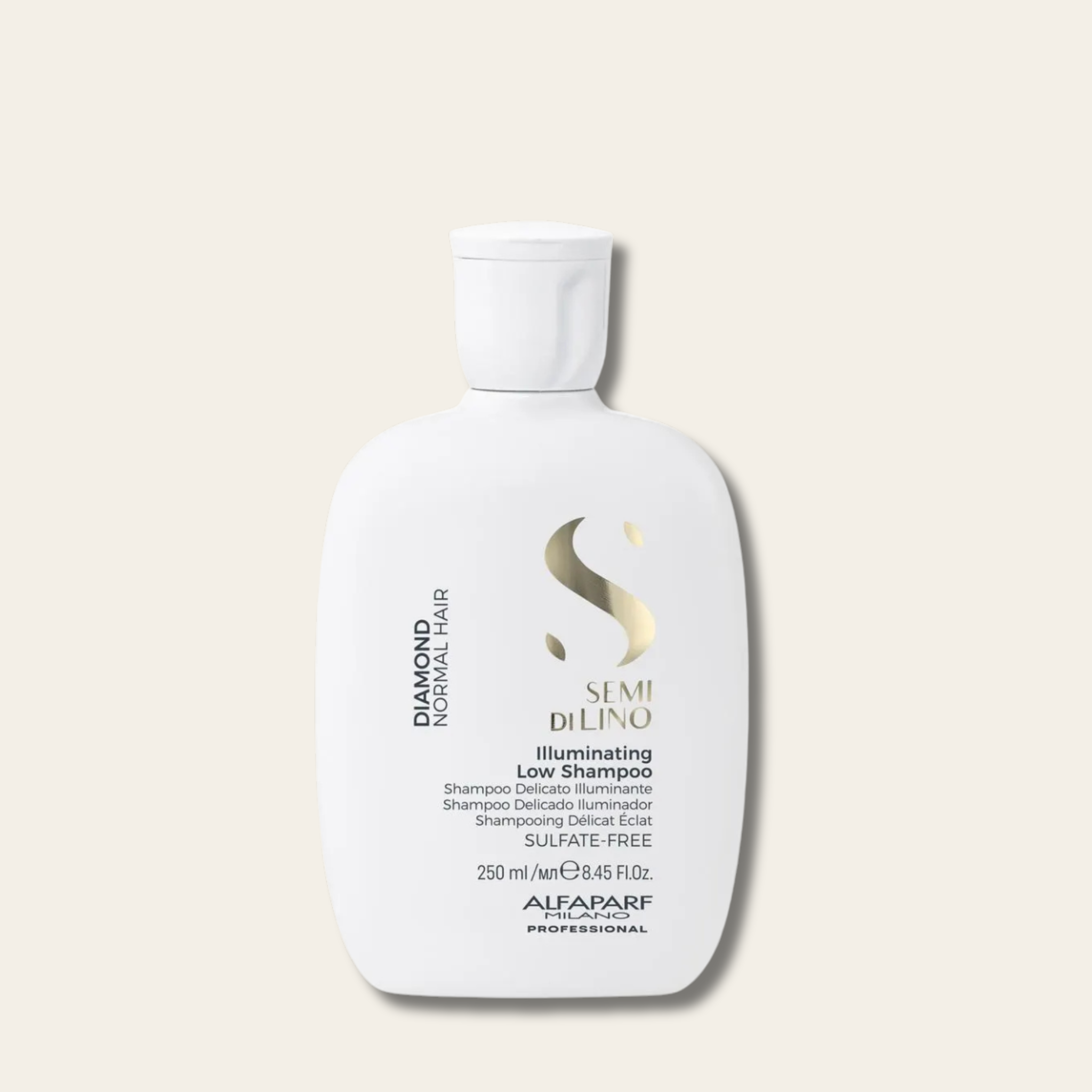 Shampoo Iluminador para Cabellos Normales Semi Di Lino