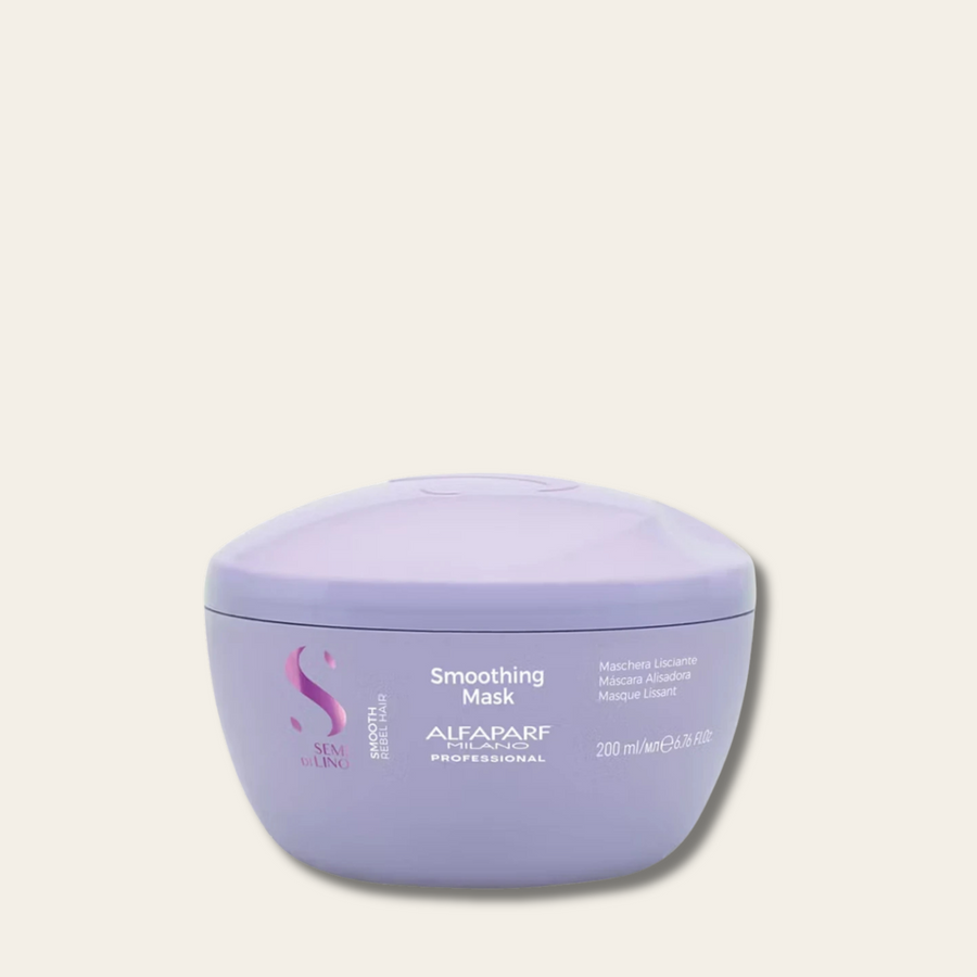 Mascarilla alisante Semi di Lino Smoothing Mask Alfaparf Milano – Anti-frizz, hidratación y brillo 200 ml