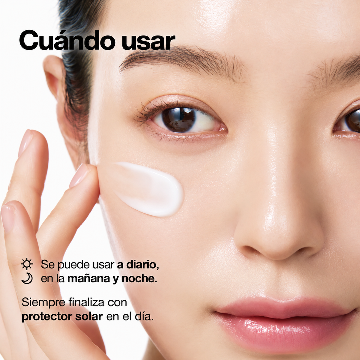 Crema PDRN Hyaluronic Acid 100 Moisturizing Cream Anua – Hidratación y glow 60 ml