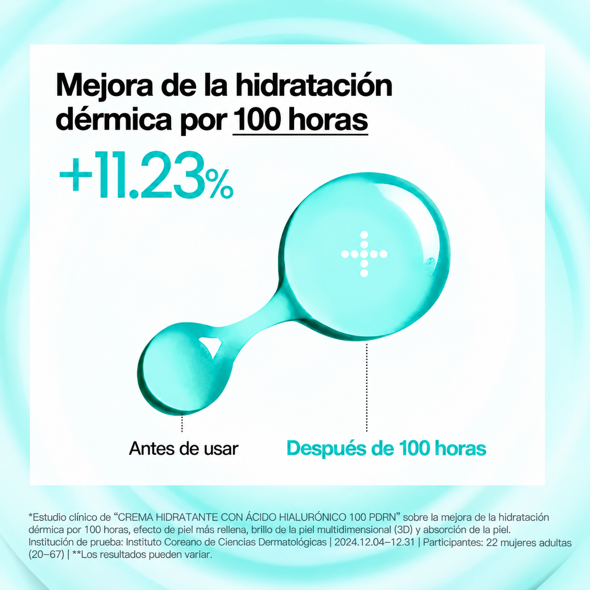 Crema PDRN Hyaluronic Acid 100 Moisturizing Cream Anua – Hidratación y glow 60 ml