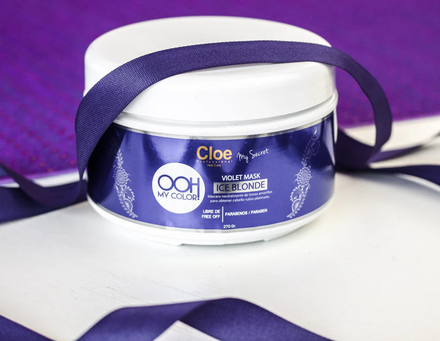 Mascarilla Capilar para Cabellos Rubios Oh My Color Ice Blonde