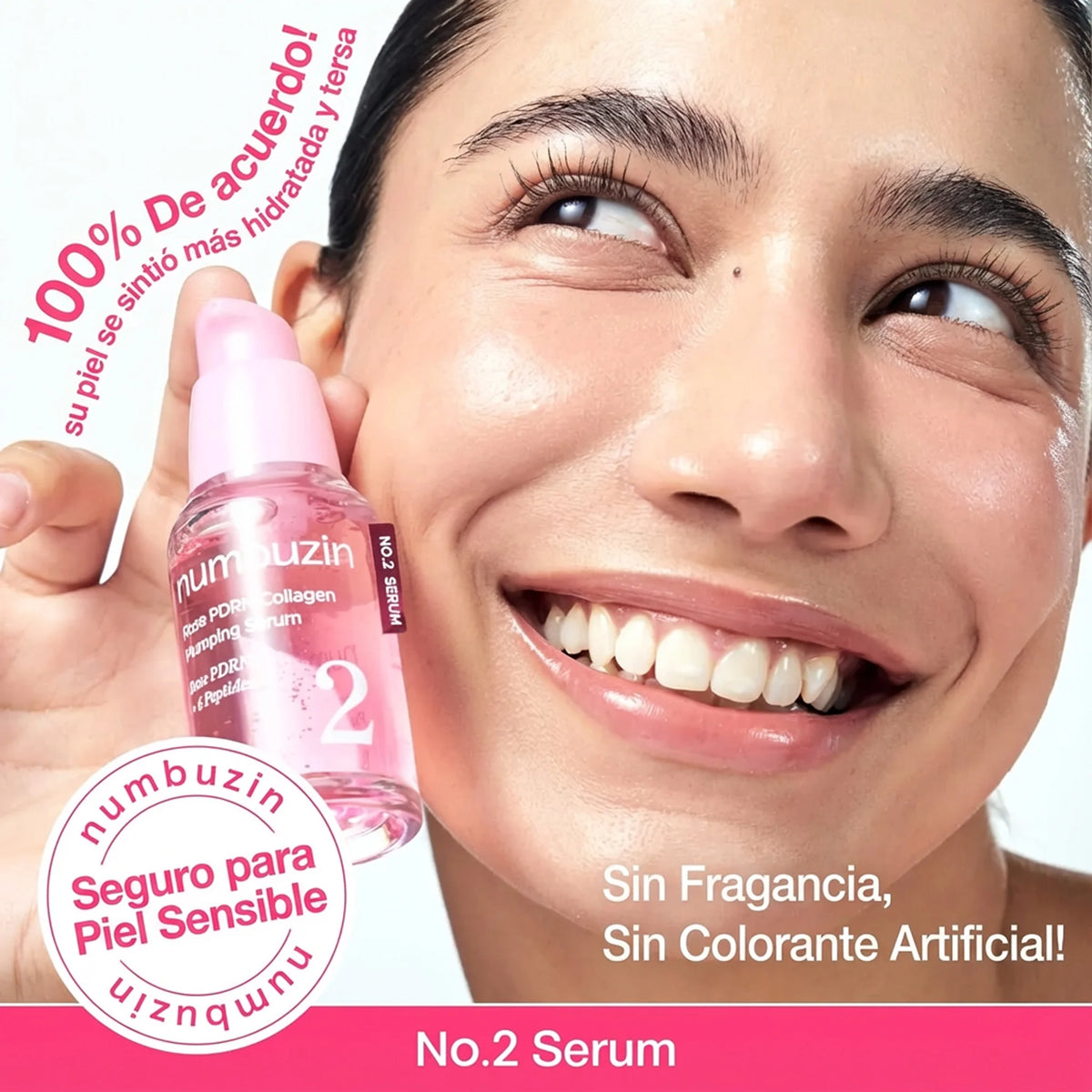 Serum No.2 Rose PDRN Collagen Plumping Serum