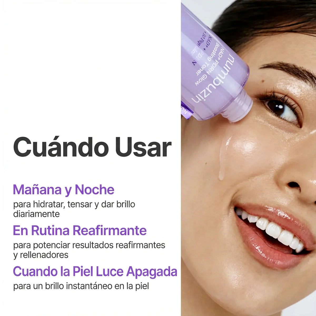 Tónico Facial No.9+ NAD+ PDRN Glow Boosting Toner