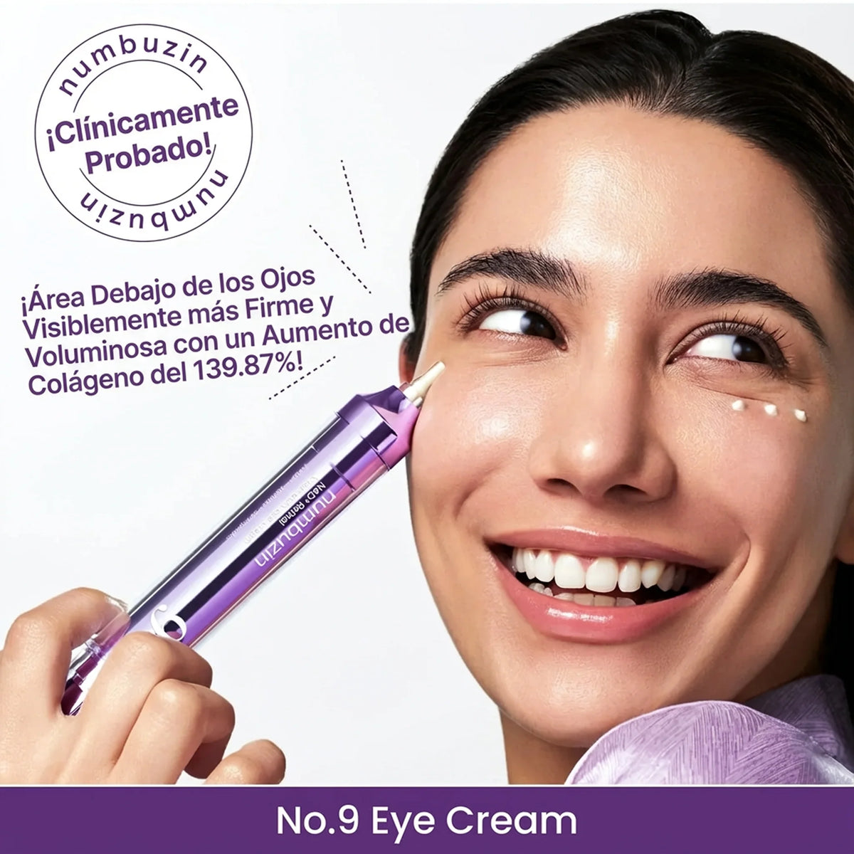 Crema de Contorno de Ojos No.9 NAD+Retinol Volumetox Eye Cream