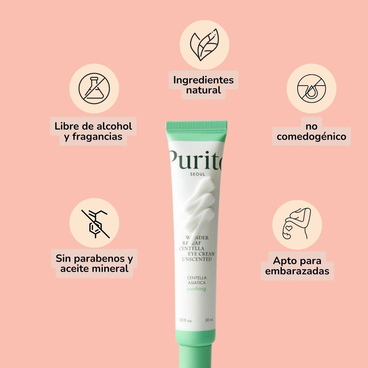 Crema de Contorno de Ojos Wonder Releaf Eye Cream Unscented
