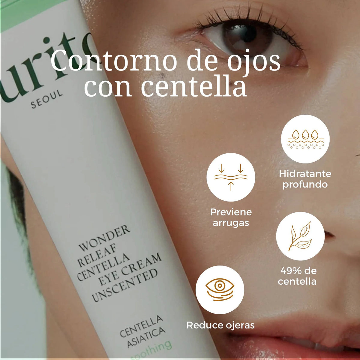 Crema de Contorno de Ojos Wonder Releaf Eye Cream Unscented