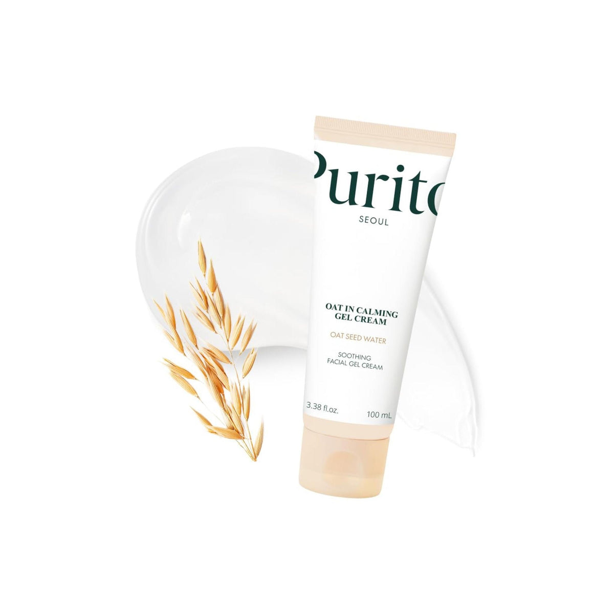 Crema gel calmante Oat-in Calming Gel Cream Purito Seoul – Piel sensible y enrojecida