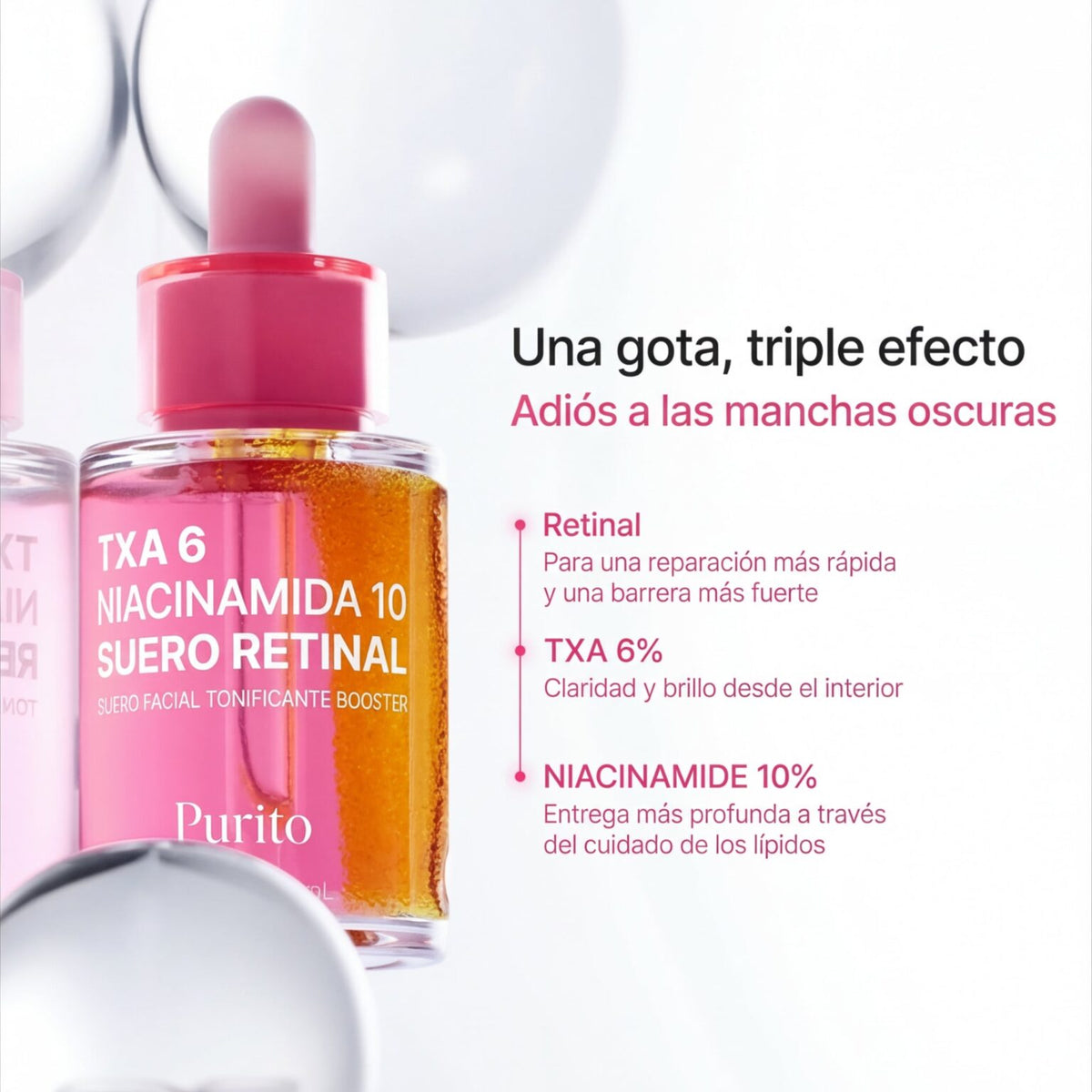 Serum de Retinal TXA 6 Niacinamide 10 Retinal Serum