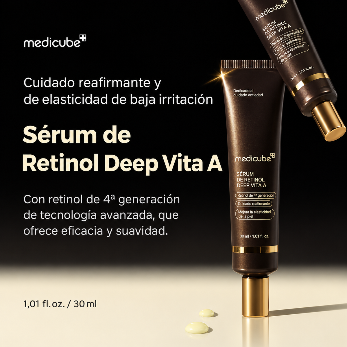 Sérum Deep Vita A Retinol Serum Medicube – Líneas, textura y firmeza