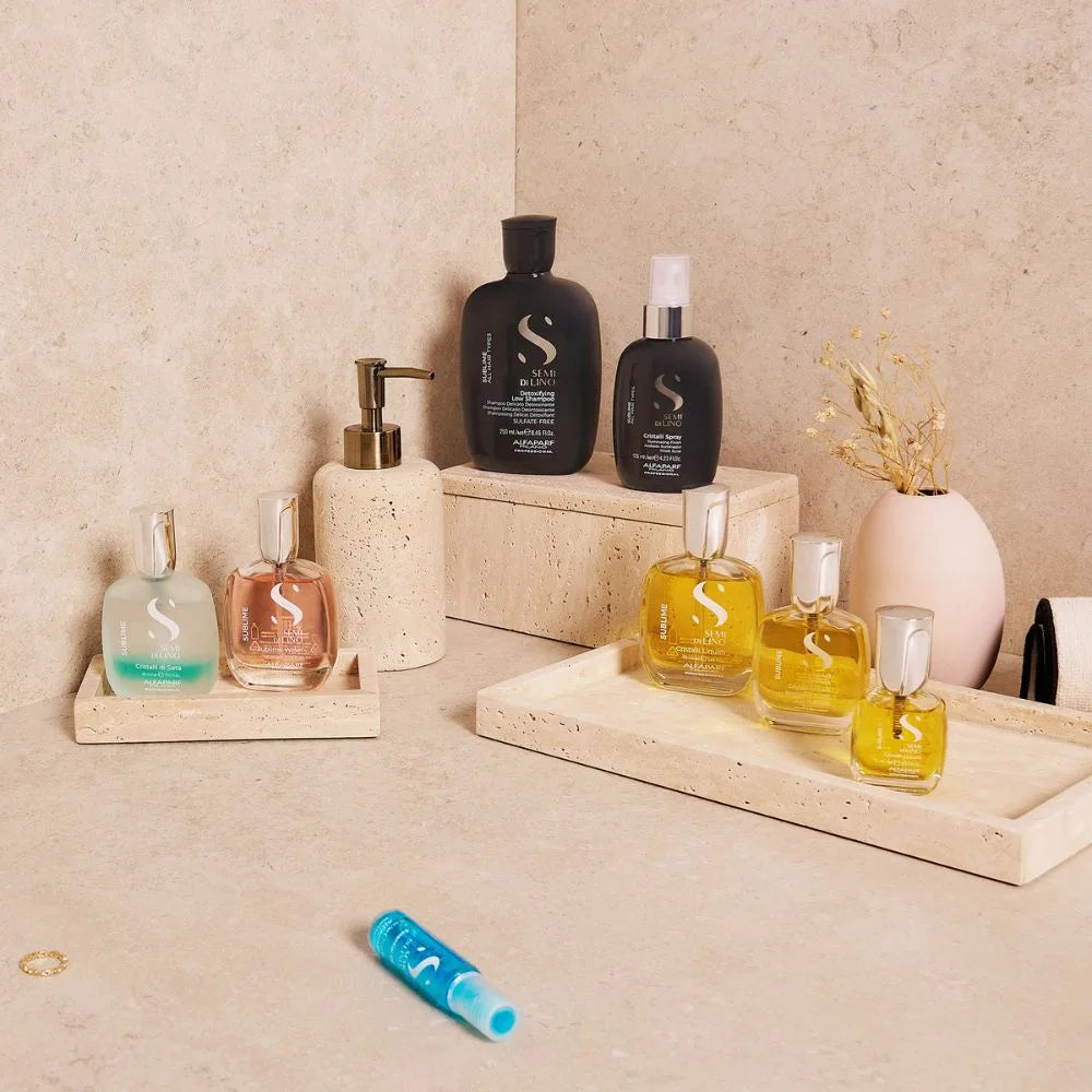 Serum Reparador de Puntas Cristal Líquido Semi di Lino