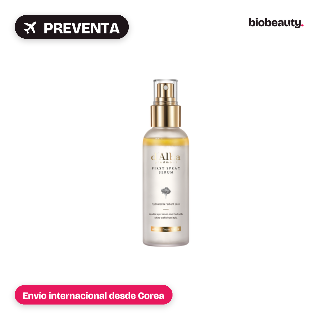 White Truffle First Spray Serum d'Alba 100 ml en preventa con envío internacional desde Corea