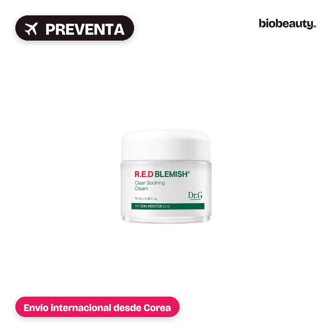 Crema Red Blemish Clear Soothing Cream Dr.G 70 ml en preventa