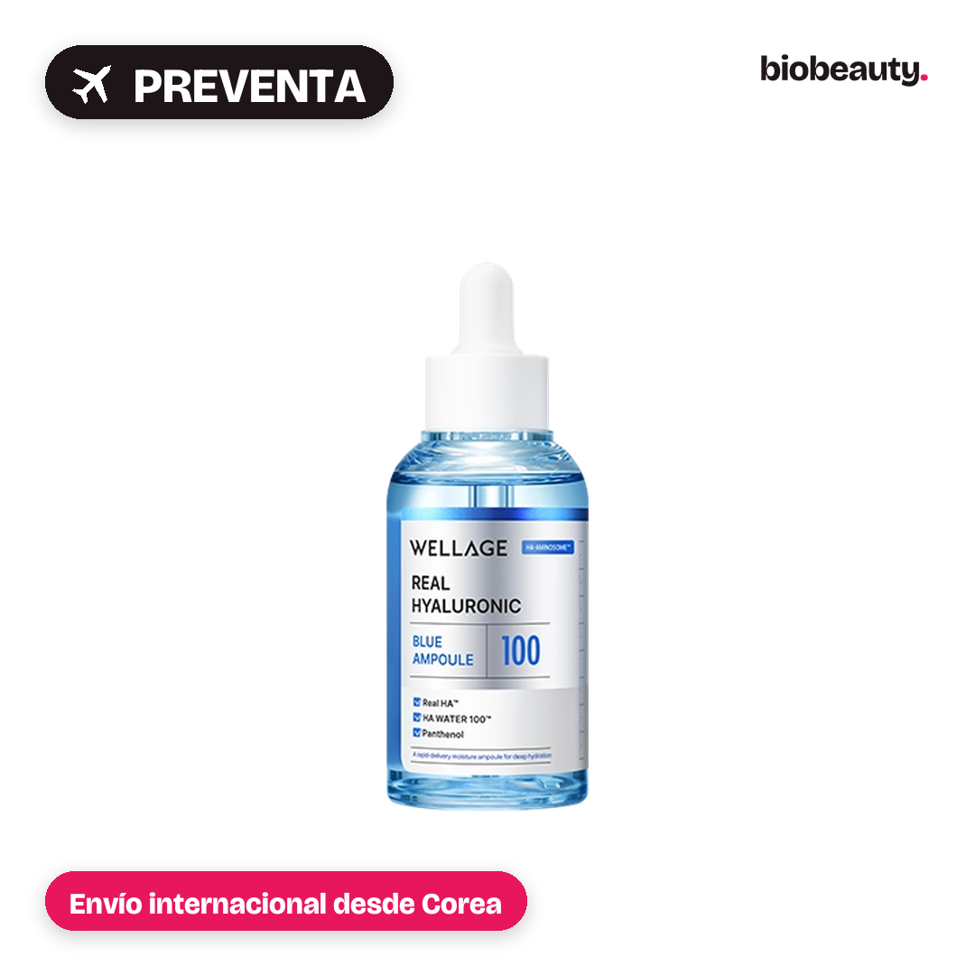Ampolla Real Hyaluronic Blue 100 Wellage 60 ml en preventa