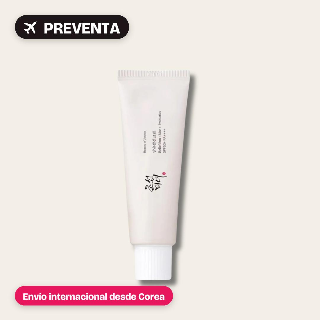 Beauty of Joseon Relief Sun Rice + Probiotics en preventa