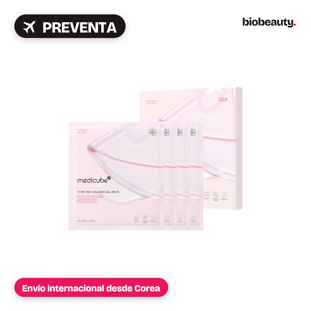 Medicube PDRN Pink Collagen Gel Mask 4 unidades en preventa