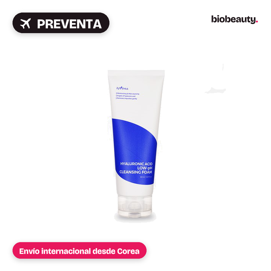 Isntree Hyaluronic Acid Low pH Cleansing Foam en preventa