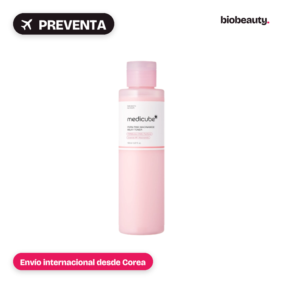 Medicube PDRN Pink Niacinamide Milky Toner en preventa